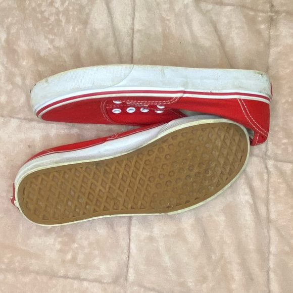 Red Vans - Picture 2 of 3